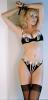 Nell McAndrew Standing in Lingerie