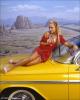 Nicole Richie Sitting on the Car
