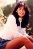 Phoebe Cates Wearing a White shirt