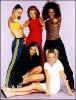 Posing Spice Girls
