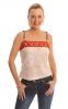 Red hot lips of Debra Stephenson