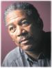 Sad look of Morgan Freeman