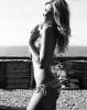 Seductive pose of Jennifer Hawkins