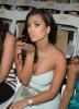 Sexy Kim Kardashian Giving a Flying Kiss