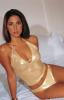 Sexy Leilani Dowding In Gold