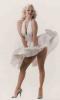 Sexy Marilyn Monroe wearing a hot dress