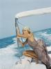 Sienna Miller on Boat