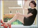 Sophie Ellis in a Sitting Pose