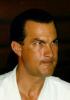 Steven Seagal in a angry Look