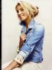 Tamzin Outhwaite in a Sitting Pose