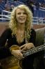 Taylor Swift playing at the guitar