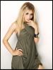 The lovely Ashley Olsen in a green dress