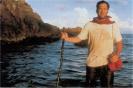 Tom Hanks beside Water