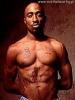 Tupac Shakur with His Cool Body