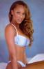 Tyra Banks in Blue Bikini