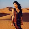Vanessa Mae in Desert