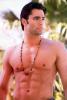 Victor Webster with Six Pack
