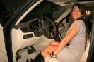 Vida Guerra Sitting in the Car