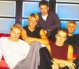Westlife in a Sitting Pose
