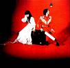 White Stripes in Red