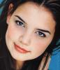 With her Cute Smile Katie Holmes
