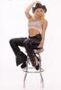 Zoe Gregory in a Sitting Pose